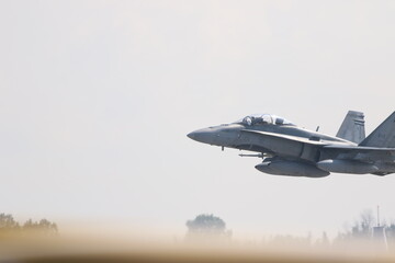 military jet fighter CF 18 