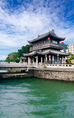 Fototapeta premium Guangji Bridge, Chaozhou City, Guangdong Province, China