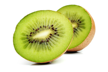 Fototapeta na wymiar kiwi fruit on white background
