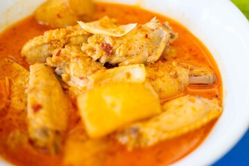 Chicken Panang Curry Thai food