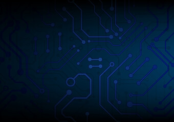 Circuit technology background with hi-tech digital data