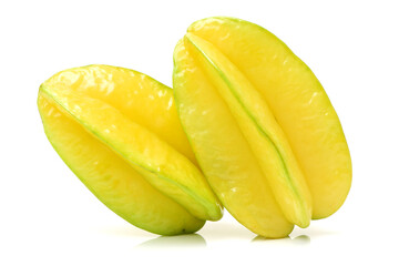 Carambole on a white background