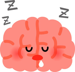 眠っている脳のキャラクター