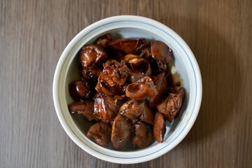 レバーの煮付け