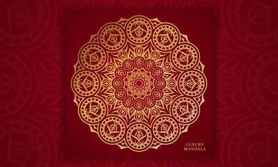 
Luxury ornamental mandala design