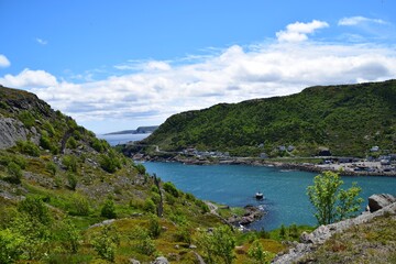 Obraz premium Coast and landscape of Newfoundland