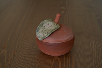 Ceramics, ceramic product mug with your own hands, made on a potter's wheel