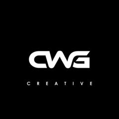 CWG Letter Initial Logo Design Template Vector Illustration
