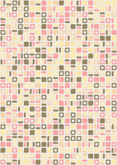 Abstract Geometric Pattern generative computational art illustration