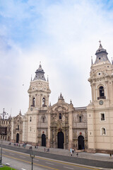 Fototapeta na wymiar Catedral de Lima - Perú