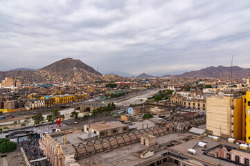 Panor&aacute;mica de la ciudad de Lima, Per&uacute;