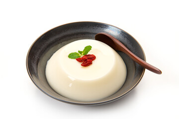 デザートの杏仁豆腐