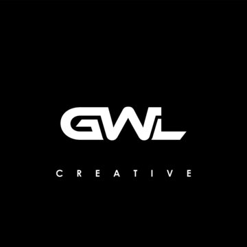 GWL Letter Initial Logo Design Template Vector Illustration