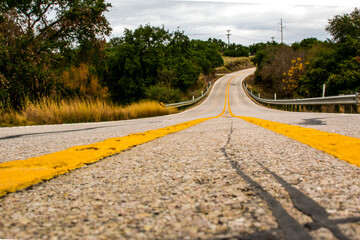 road in the countryside