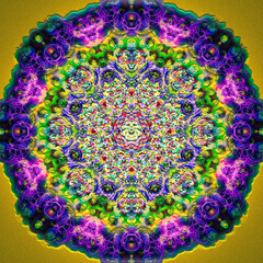 Mandala coloful pattern abstract illustration
