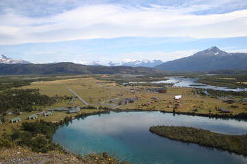 Meandro Río Serrano Chile