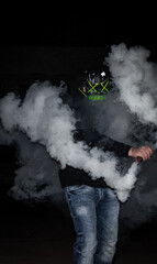 Smoke mit Maske 23