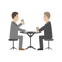 Obraz premium Business People Illustration