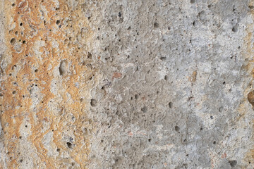 Gray putty, texture cracked wall
