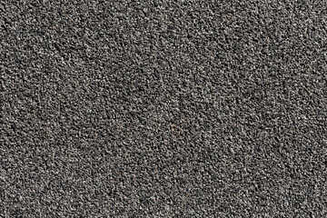 Crushed granite stones wall - close up
