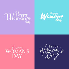 Happy Womans Days Title