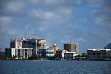 Fototapeta premium Panorama von Sarasota am Golf von Mexico, Florida
