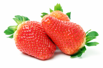 strawberry isolated on white background
