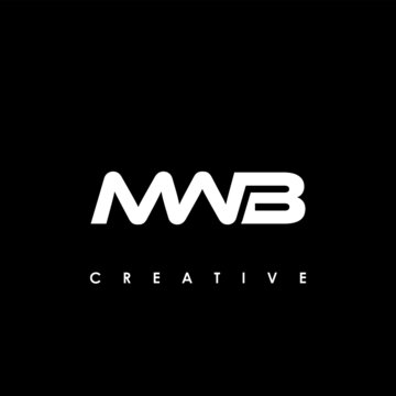 MWB Letter Initial Logo Design Template Vector Illustration