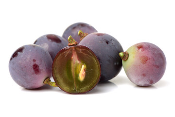 grape on white background 
