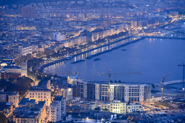 City views and landscapes of Salerno