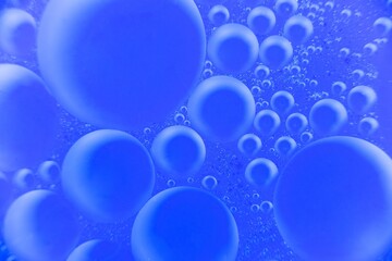 Abstract colorful circular shaped elements as background template