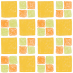 Bright, dynamic, simple, abstract, chaotic geometric print for textiles, typography and other surfaces. Light background with colored geometric shapes and lines.