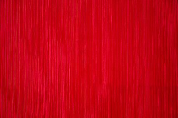 Red textured fabric background