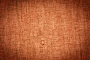 Fototapeta na wymiar orange fabric texture for background. Abstract background, empty template