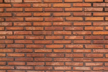 Obraz premium vintage orange brick wall background