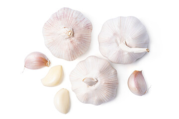 Garlic Isolated on white background