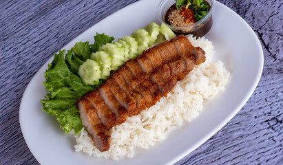 Thai Spicy Pork and Soups 