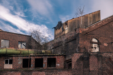 Alte KHD Ruinen in Köln Deutz