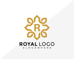 Royal Fashion Logo Design. Creative Idea logos designs Vector illustration template