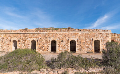 Fototapeta premium Parco Nazionale Arcipelago di La Maddalena, Forte Poggio Rasu, Caprera