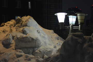 Night street lantern