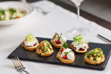 different kinds of canape