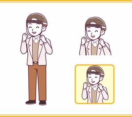 young and kind young man