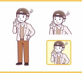 young and kind young man