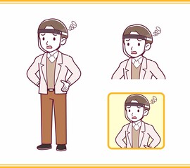 young and kind young man