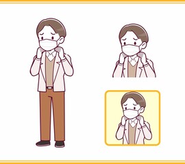 young and kind young man