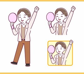 young and kind young man