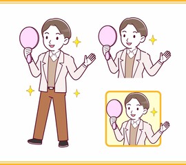 young and kind young man