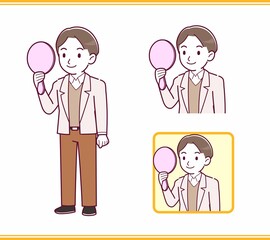 young and kind young man