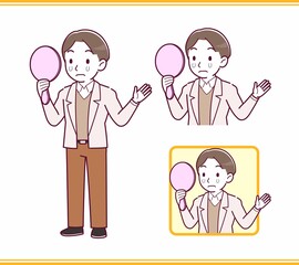 young and kind young man